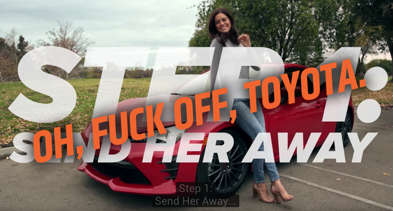 Illustration for article titled Toyota Is Completely Fucking Up The Advertising For The Toyota 86